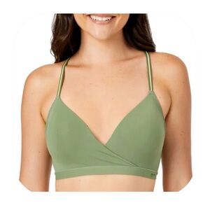 Kindly Yours So Comfy XXXL green lightly lined micro wire free bra